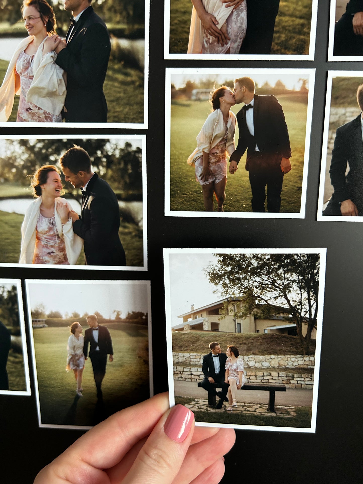 Flexible photo magnets