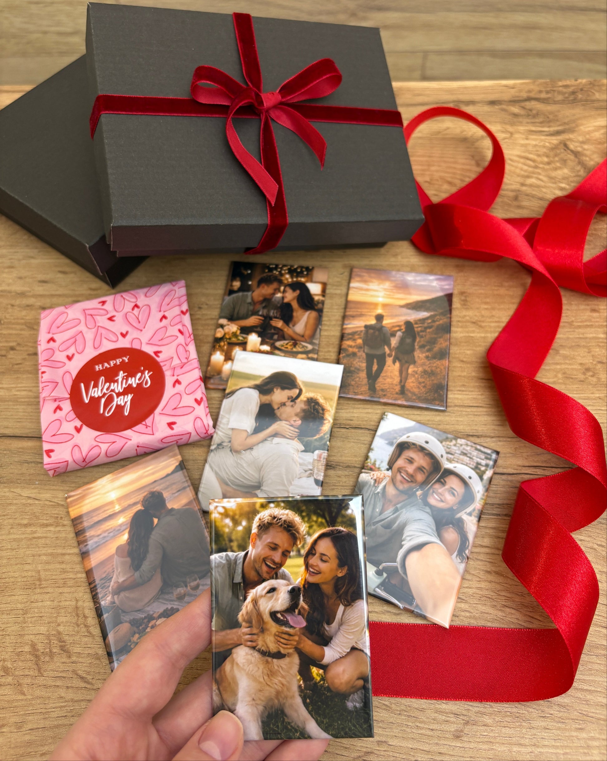 Custom photo magnets